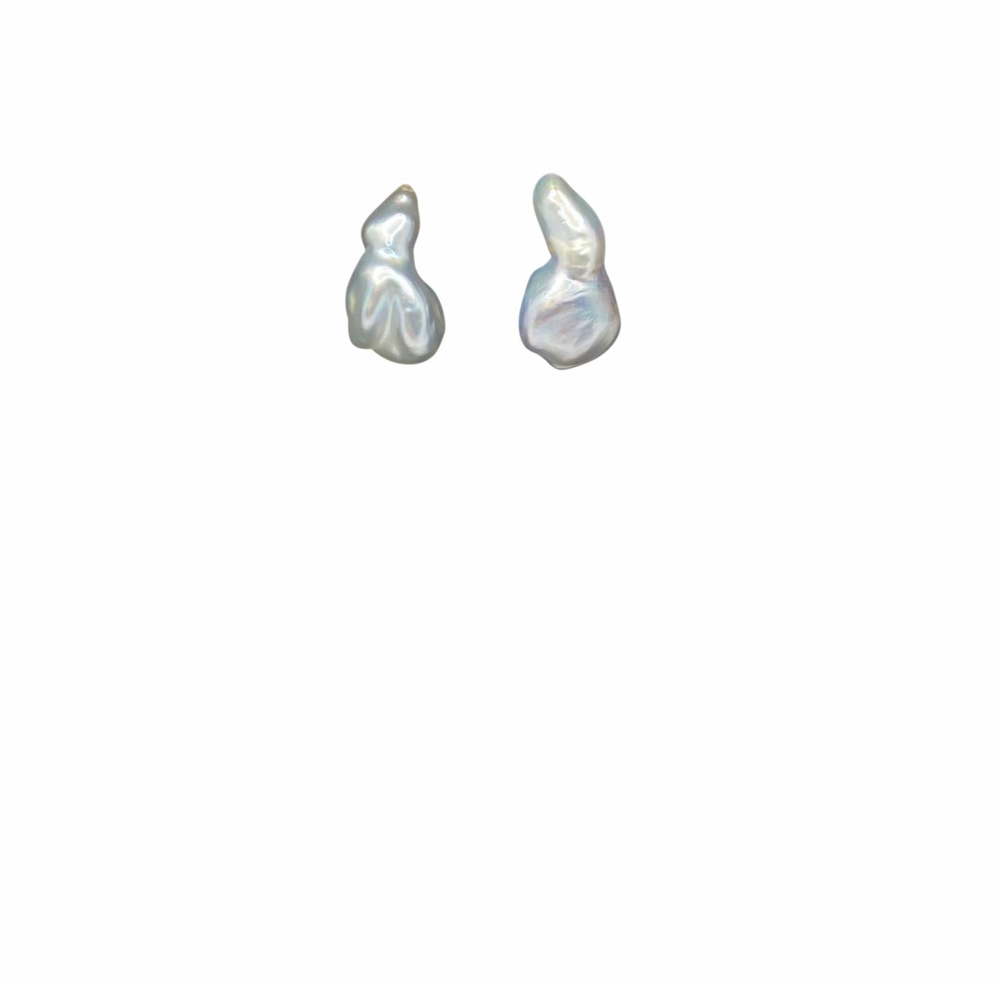 Tideform - Tahitian Baroque Pearl Stud Earrings