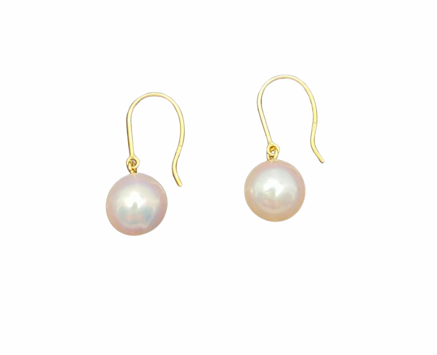 Timeless Drop - Akoya Earrings in 18K Gold