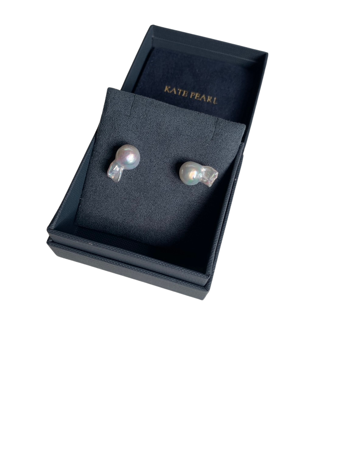 Drift - 9.3mm Akoya Pearl Earrings in 18K Gold